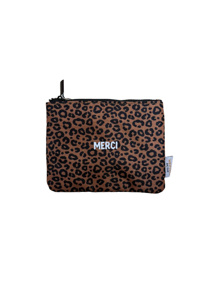 Les Petits Marmots | Pochette/porte monnaie - Léopard