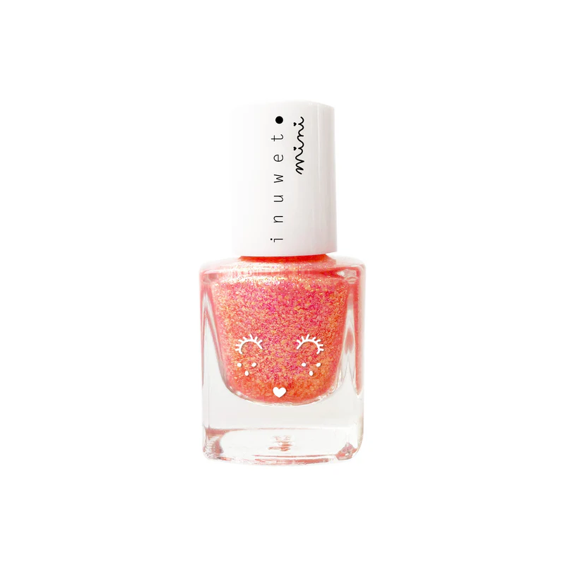 Les Petits Marmots | Vernis à l'eau rose clair - Parfum fraise