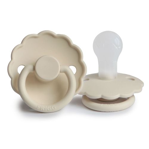 Les Petits Marmots | Tétine Daisy en silicone cream - Frigg