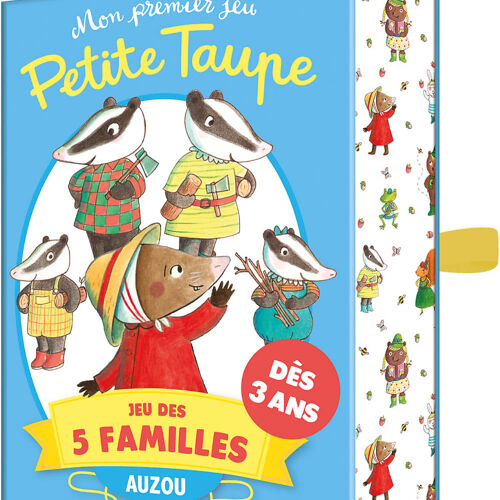 Les Petits Marmots | Jeux de cartes - Mon premier jeu de 5 familles Petite Taupe
