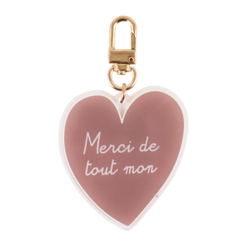 Les Petits Marmots | Porte-clé - Merci de tout mon coeur