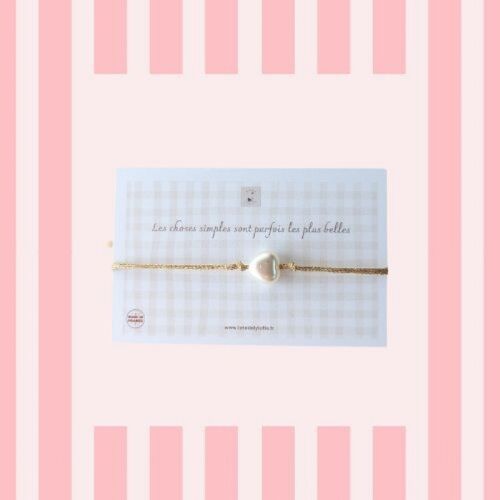 Les Petits Marmots | Bracelet coeur