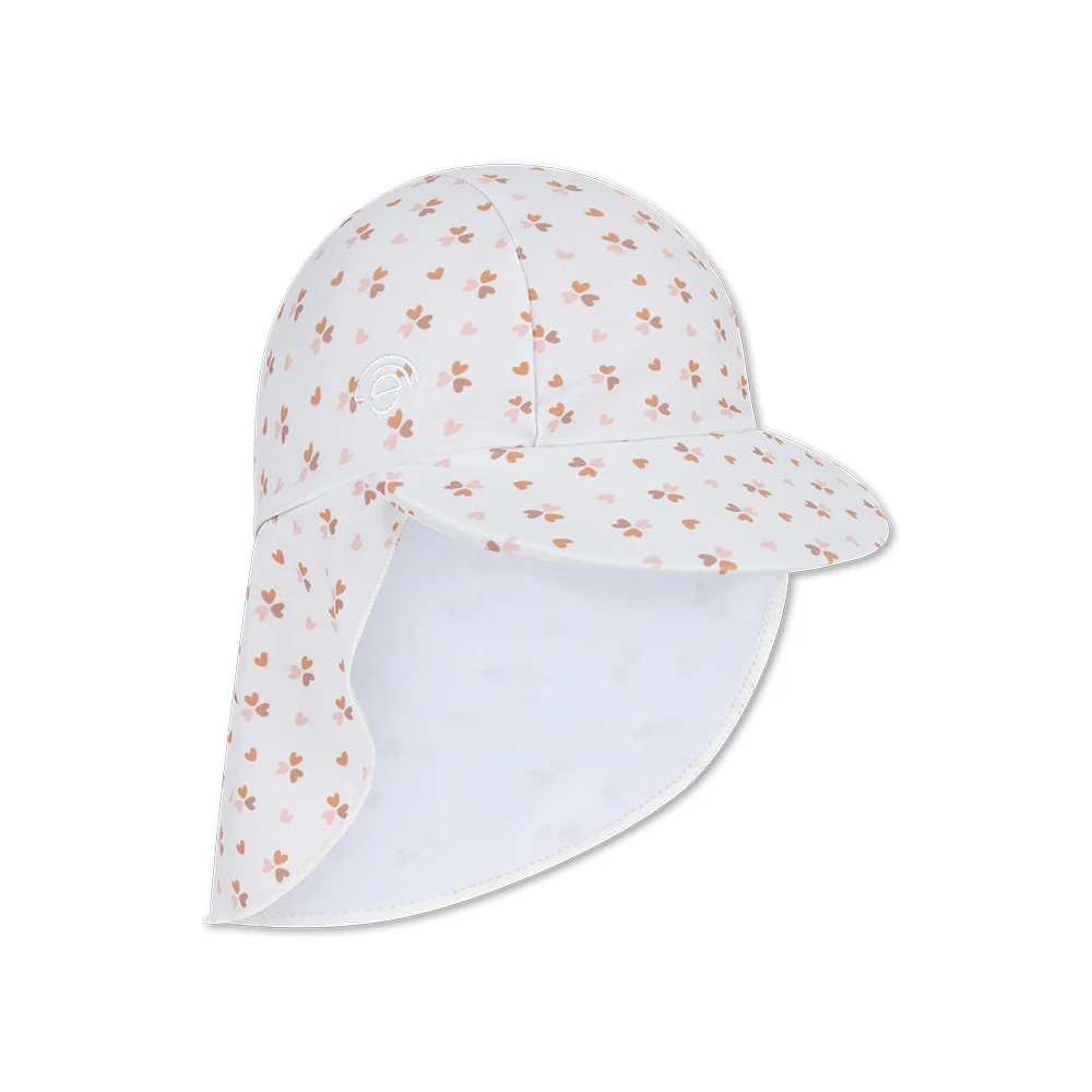 Les Petits Marmots | Casquette anti-UV 1/2ans - Cozy Hearts