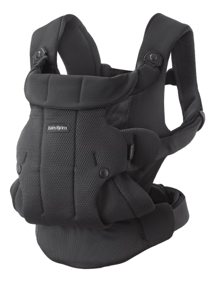 Les Petits Marmots | Porte-bébé Hold - Mesh noir