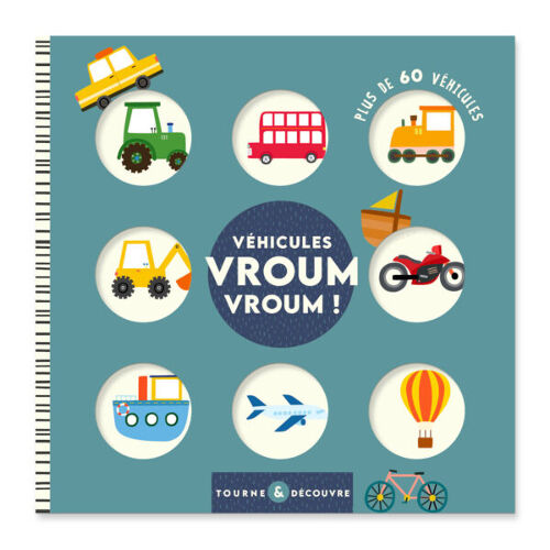 Les Petits Marmots | Tourne et découvre - Véhicules vroum vroum