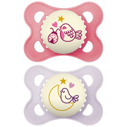 Les Petits Marmots | Lot de 2 sucettes nuit 2-6mois original 