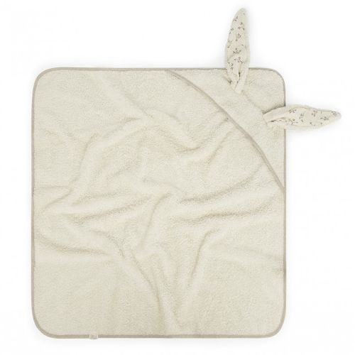 Les Petits Marmots | Cape de bain Bunny - Olive Bloom
