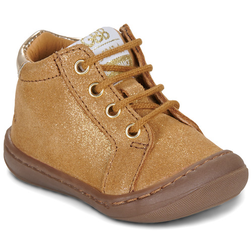 Les Petits Marmots | Baskets GBB laninou - Camel pailleté