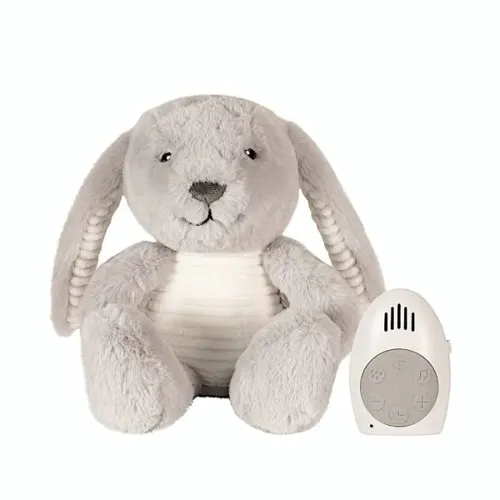 Les Petits Marmots | Peluche bruit blanc - Milo Le Lapin gris