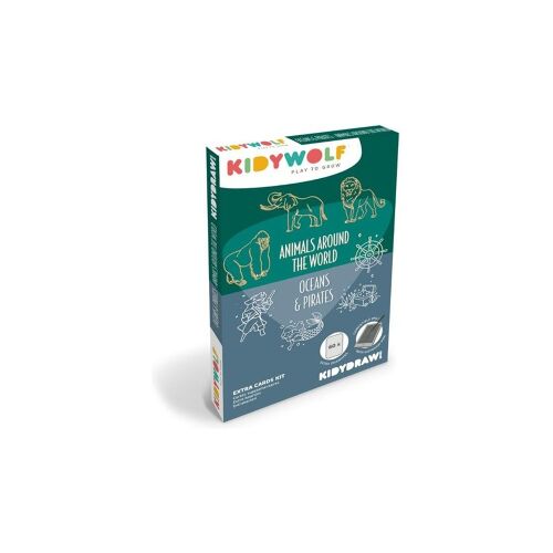 Les Petits Marmots | Recharge kidydraw mini - Cartes thèmes "Animaux/Océans"