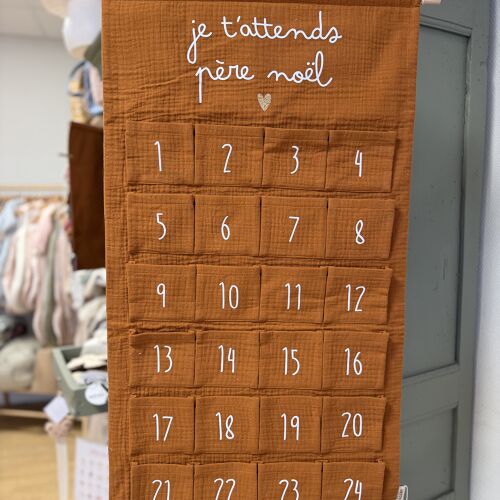 Les Petits Marmots | Calendrier de l'avent caramel - Je t'attends Père Noël