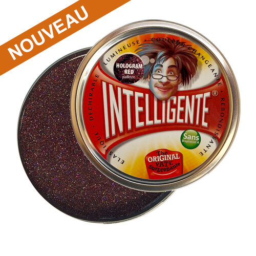 Les Petits Marmots | Pâte intelligente 80g - Hologram red pailletée