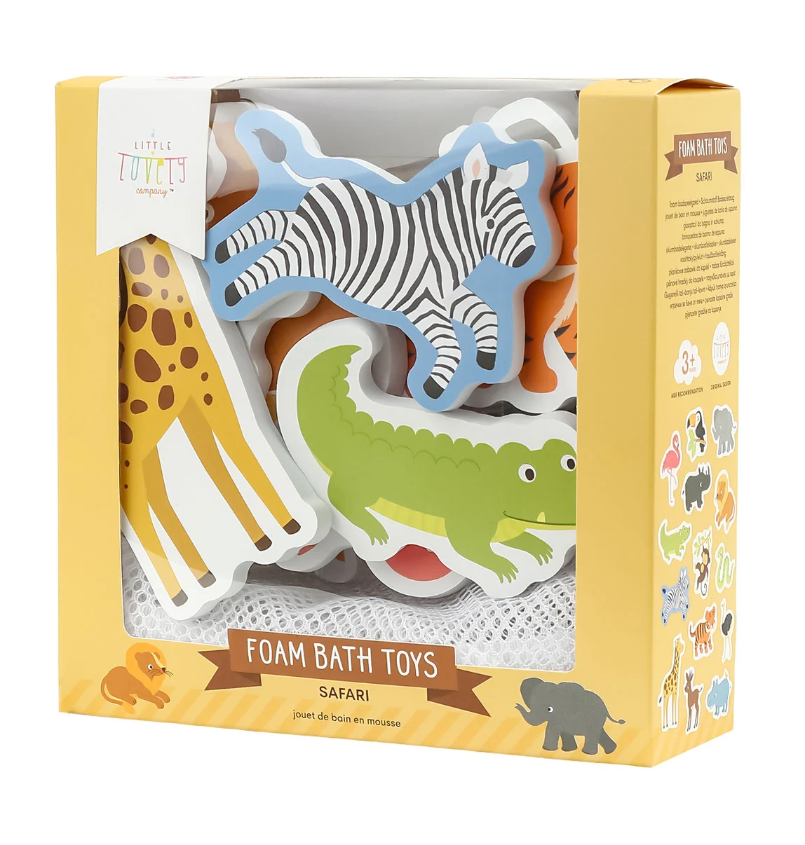 Les Petits Marmots | Jouets de bain en mousse - Safari 