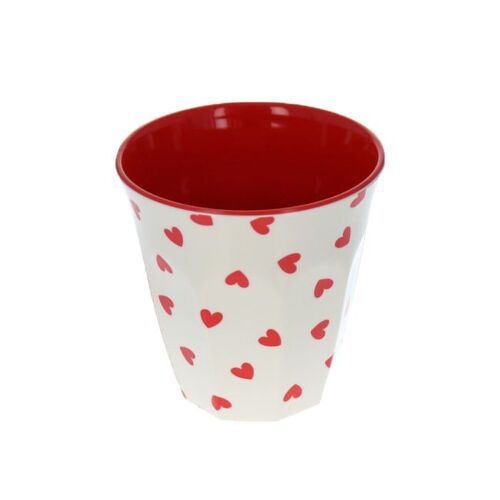 Les Petits Marmots | Verre coeur rouge - S
