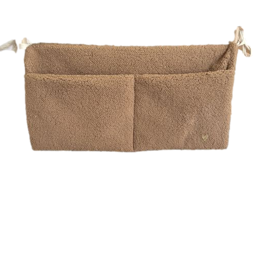 Les Petits Marmots | Range-doudou moumoute cacao & cœur doré - Atelier Wagram 