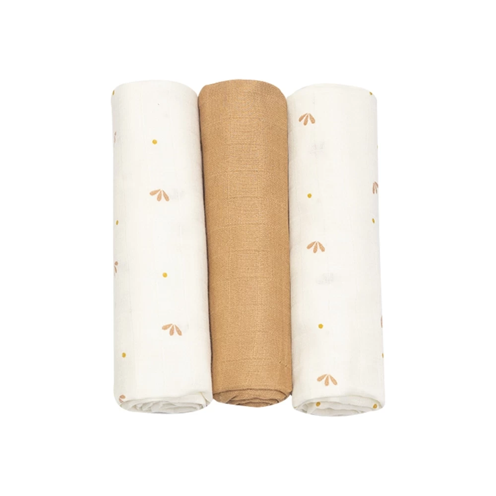 Les Petits Marmots | Set de 3 langes - Gatsby