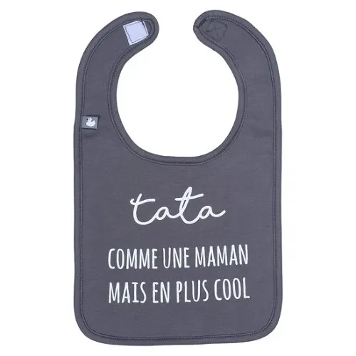 Les Petits Marmots | Bavoir - Tata comme une maman mais en plus cool 