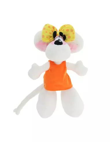 Les Petits Marmots | Peluche Diddlina en robe orange 30cm - Diddl
