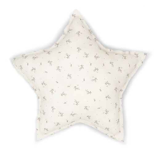 Les Petits Marmots | Coussin étoile 40x40 - Roseberry