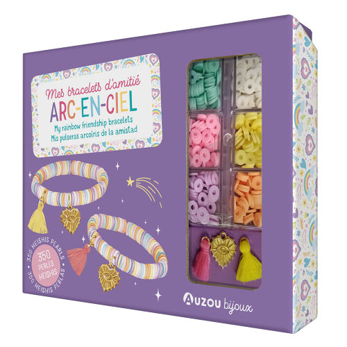 Les Petits Marmots | Mon superbe bijoux - Mes bracelets d'amitié Arc-en-ciel