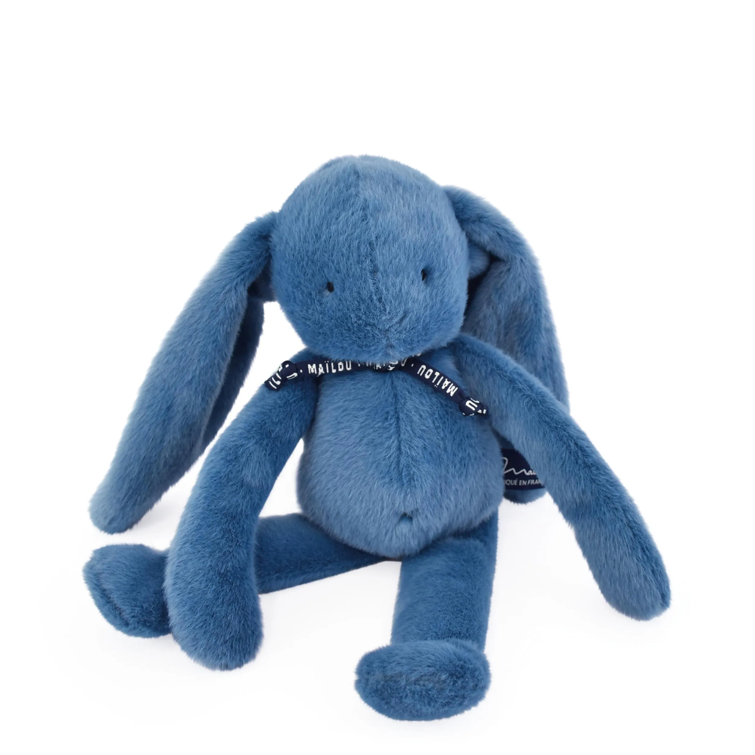 Les Petits Marmots | Lapin Méloé 37cm - Bleu intense
