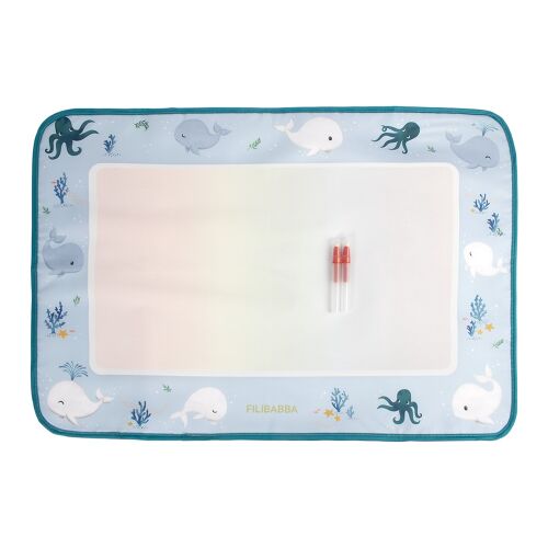 Les Petits Marmots | Tapis de dessin magique à l'eau - Les contes de Christian La Baleine