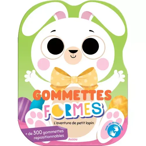 Les Petits Marmots | Gommettes formes - L'aventure de petit lapin