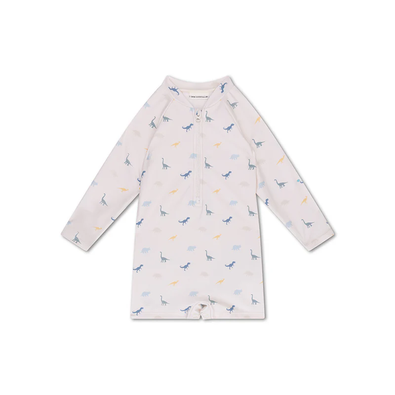 Les Petits Marmots | Maillot de bain manches longues anti-UV - Dinos