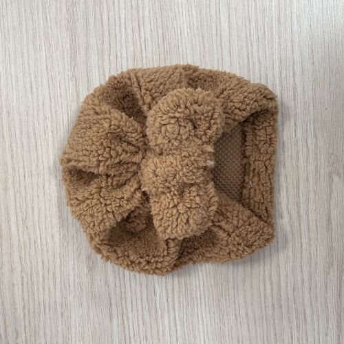 Les Petits Marmots | Turban sherpa - Caramel