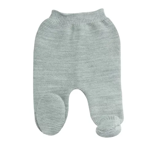 Les Petits Marmots | Pantalon en maille - Gris