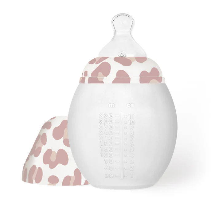 Les Petits Marmots | Biberon Elhée - Graou pink 330ml