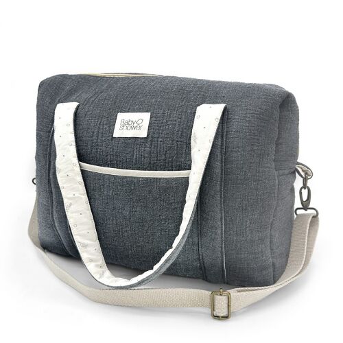 Les Petits Marmots | Sac de maternité Camila - Stormy grey