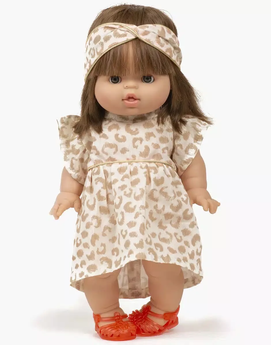 Les Petits Marmots | Gordis - Robe Daisy et son headband croisé en molleton Féline