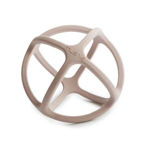 Les Petits Marmots | Balle en silicone - Beige