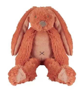 Les Petits Marmots | Lapin Richie 28cm - Corail