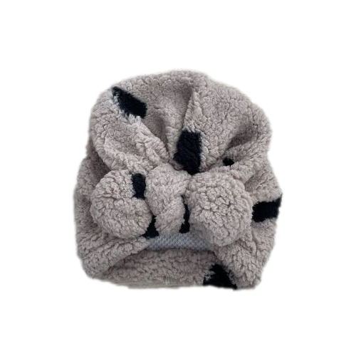 Les Petits Marmots | Turban sherpa - Coeur noir