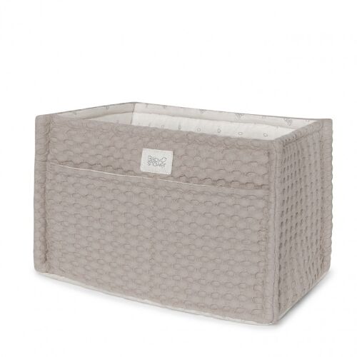 Les Petits Marmots | Grande panière à couches - Gofre latte