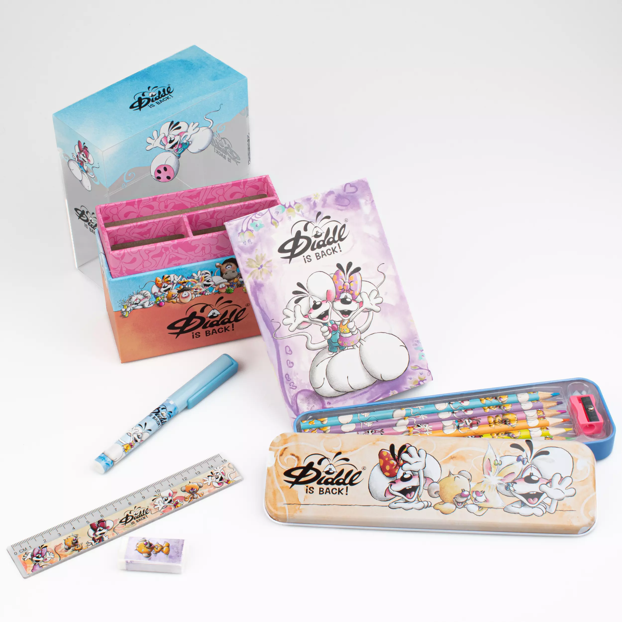 Les Petits Marmots | Coffret d'écriture - Diddl