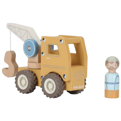 Les Petits Marmots | Camion grue 1er âge en bois FSC