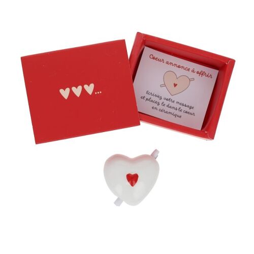 Les Petits Marmots | Petit coeur en céramique - Annonce surprise ! 