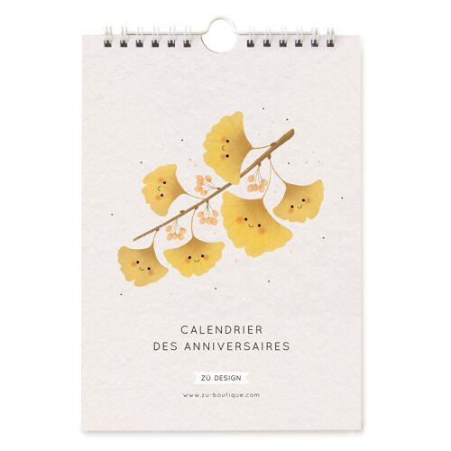 Les Petits Marmots | Calendrier des anniversaires - Zü