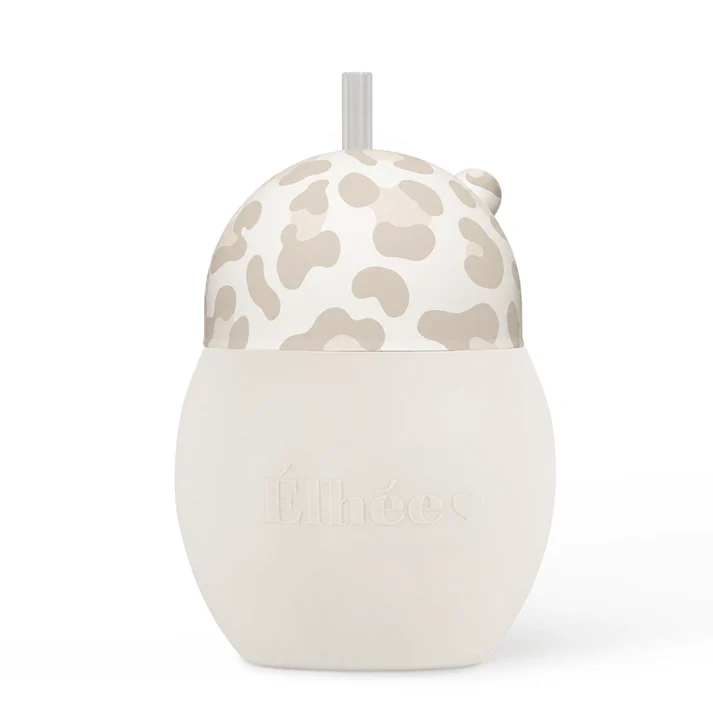 Les Petits Marmots | Tasse à paille lestée Elhée Coconut - Graouu Sand