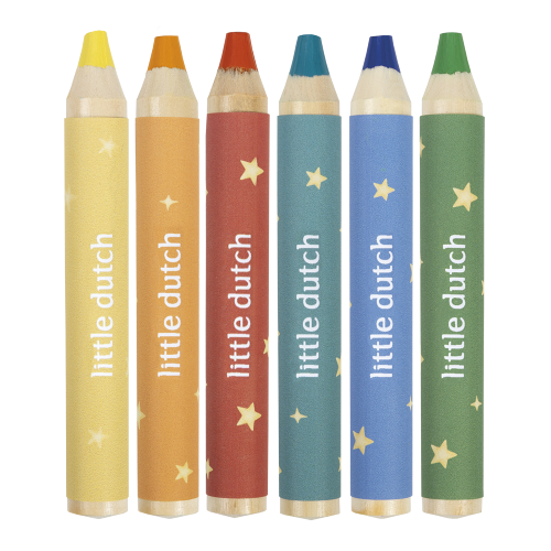 Les Petits Marmots | Crayon de couleurs en bois - Jim 